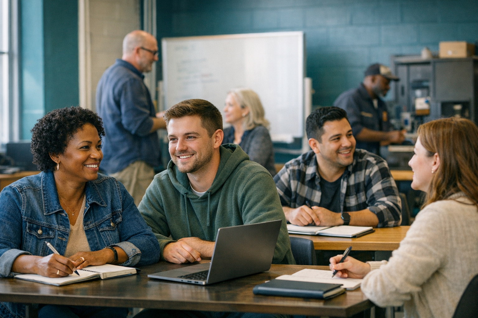 Adult learner in Youngstown comparing Ohio Adult Workforce Diploma, GED, Aspire, and career training options