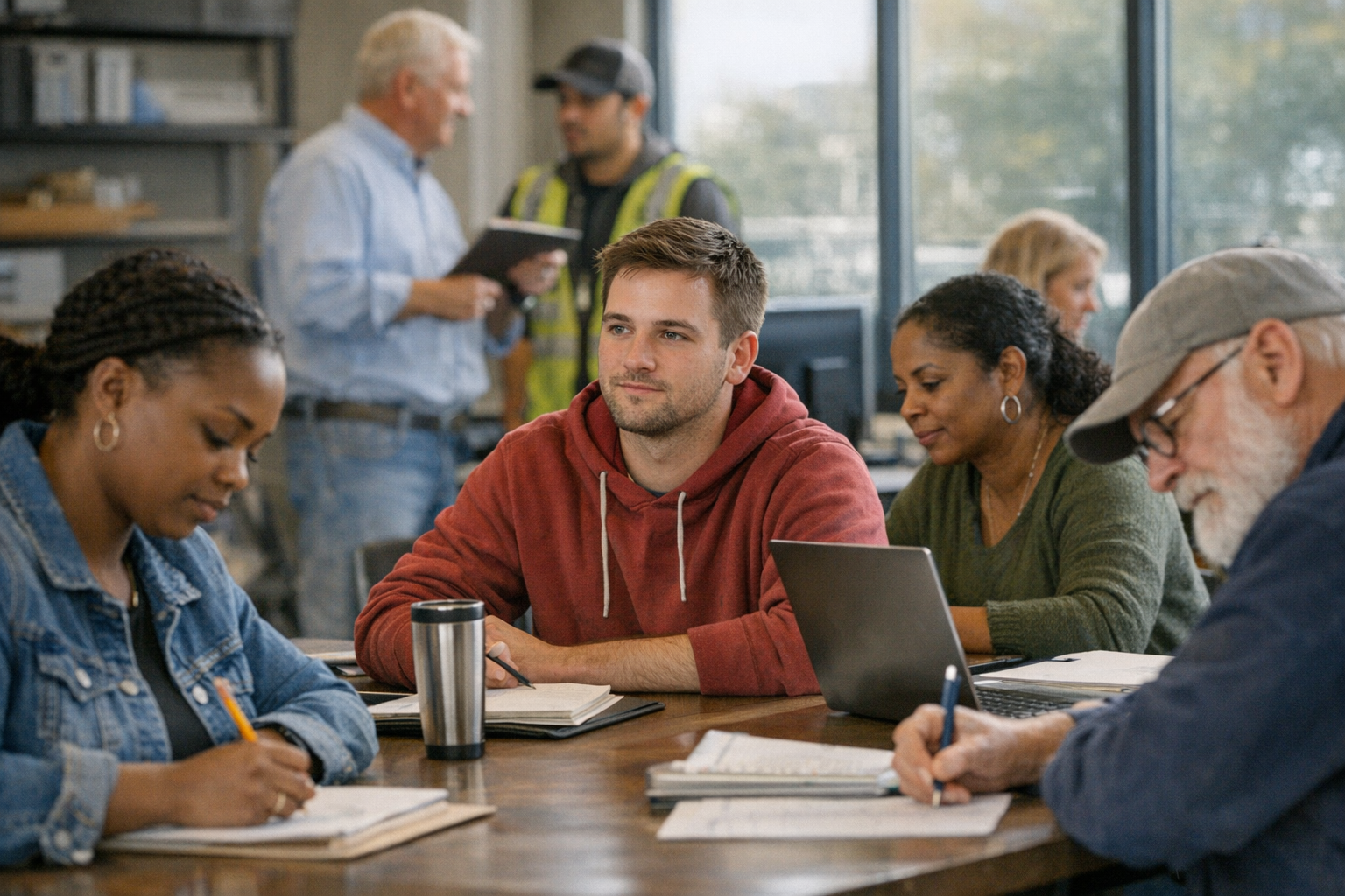 Ohio learner and family reviewing dropout recovery school, credit recovery, GED, HiSET, and adult diploma options with a navigator