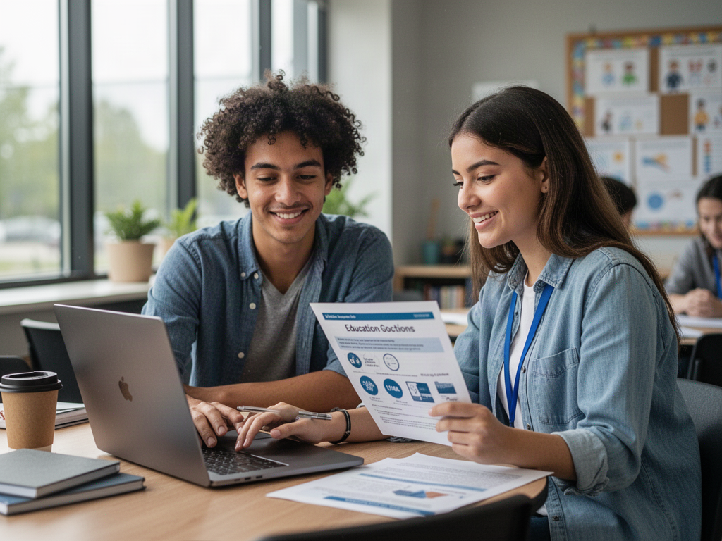 Learner using Ready Set Onward to compare education and career options